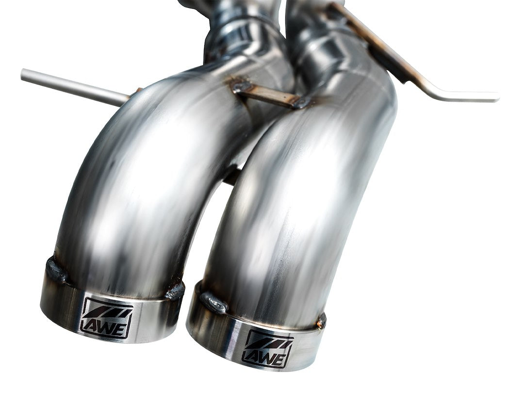 Product of AWE Tuning 3025-31327 SwitchPath ™ Cat-Back System Dual Exhaust System Kit 
