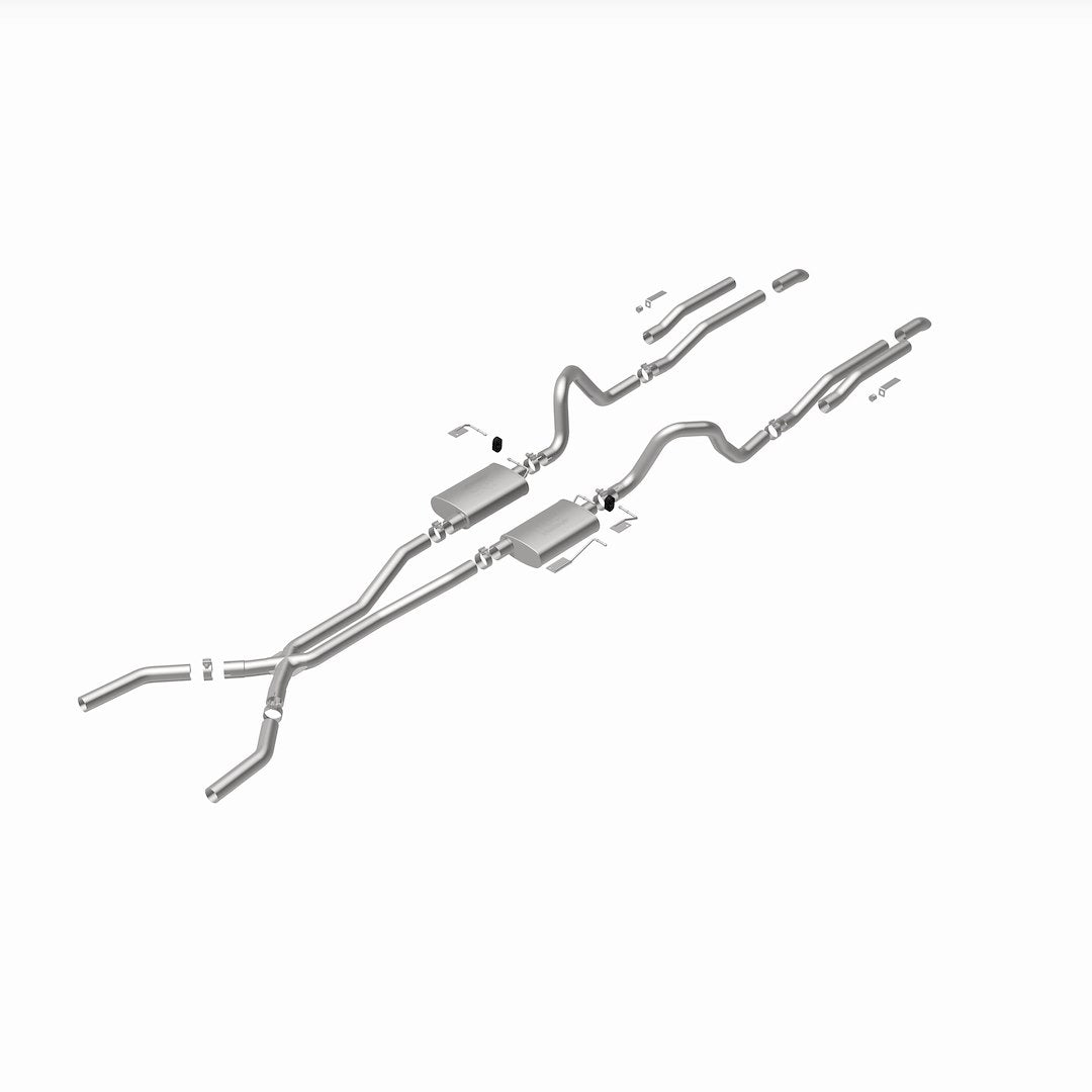 Product of Magnaflow Performance 19303 Street Cat-Back System Dual Exhaust System Kit 