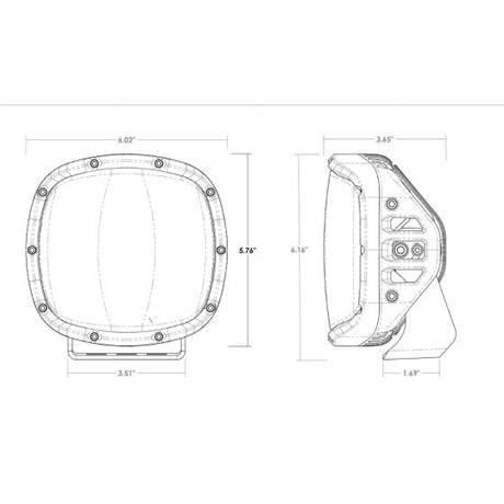 Product of Rigid Lighting 300514 Driving/ Fog Light 