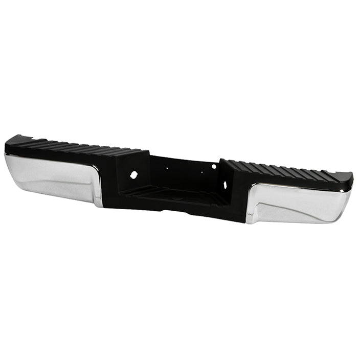 Product of Spyder Automotive 9948398 Steel Chrome Plated Bumper 