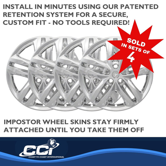 Product of Coast To Coast IWCIMP415X Silver Set Of 4 