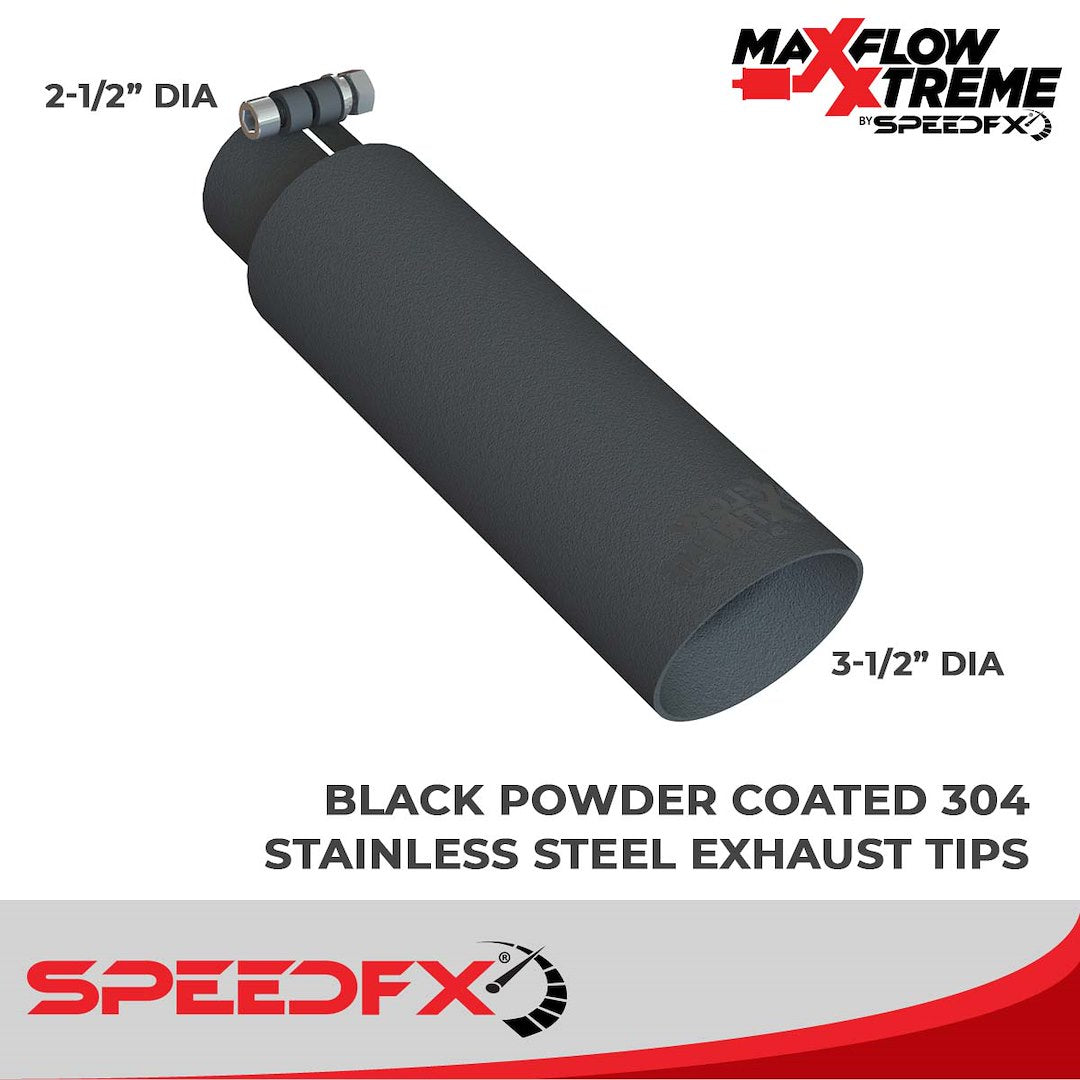 Product of SpeedFX 50100 MaxFlow Xtreme Cat Back System Single Exhaust System Kit 