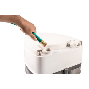 Product of Camco 41545 Portable Full Bowl Flush Toilet , 12-5/8 Inch 