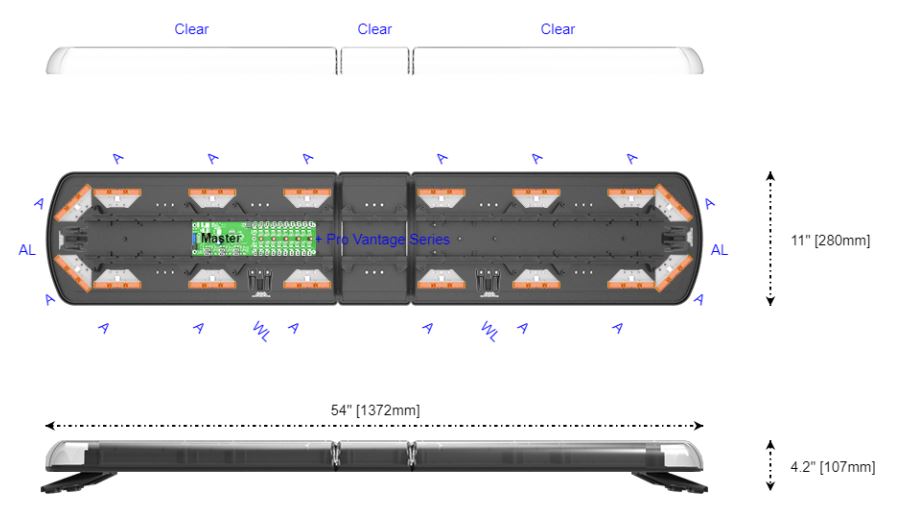 Product of Ecco Electronic 12-50009-Es Warning Light