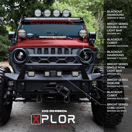 Product of Go Rhino 751803113CDS Light Bar 