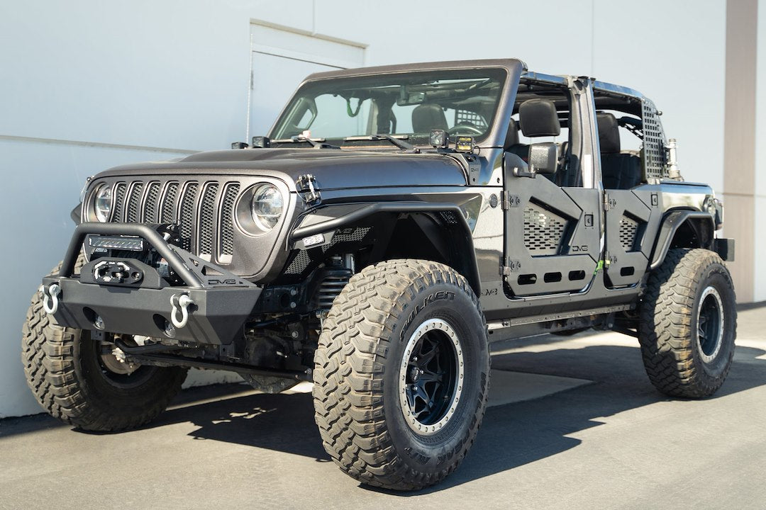 Dv8 Offroad Srjl-09 Rocker Panel Guard||2018-2023-Jeep-Wrangler-Jl-4-Door-Rock-Skins_Installed-05.Jpg||95||dv8srjl09||1629316