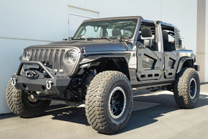 Dv8 Offroad Srjl-09 Rocker Panel Guard||2018-2023-Jeep-Wrangler-Jl-4-Door-Rock-Skins_Installed-05.Jpg||95||dv8srjl09||1629316