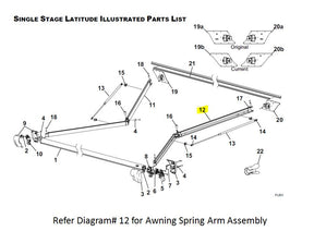 Carefree Rv R001787-005 Awning Arm||r001787-005.Jpg||85||c6fr001787005||1355706