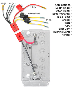 Product of Connect-Ease Rce12vb4fk Battery Connection Harness