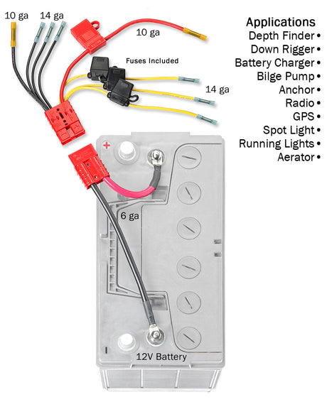 Product of Connect-Ease Rce12vb4fk Battery Connection Harness