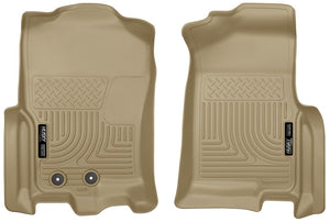 Product of Husky Liner WeatherBeater™ 18373 Beige/ Cashmere/ Camel/ Khaki/ Medium Neutral/ Sand/ Tan Thermoplastic Polyolefin (TPO) Floor Liner 
