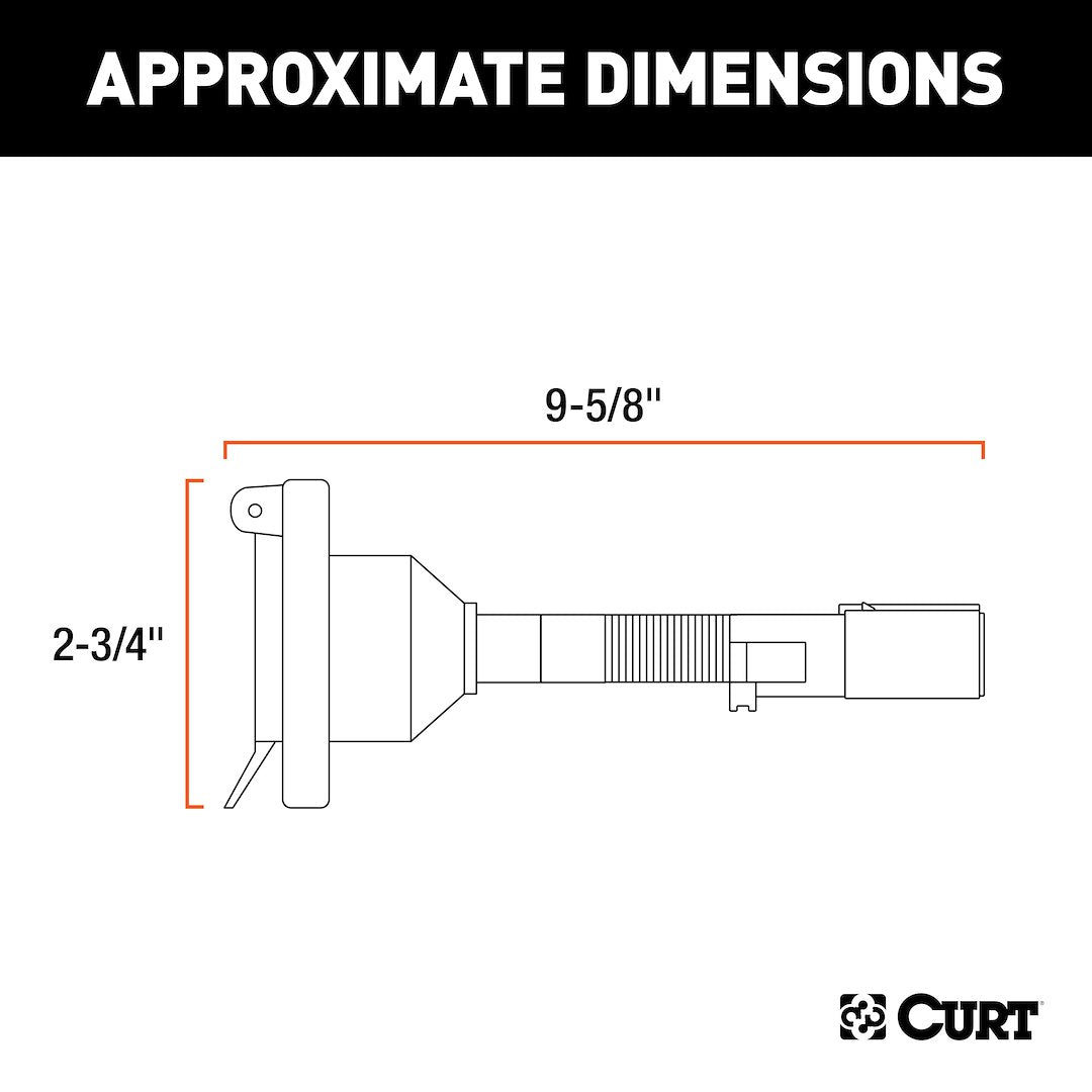 Curt 57667 Trailer Wiring Connector Adapter||57667_3008x1990_Ca.Jpg||90||c9357667||1400597