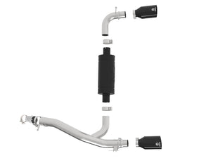 Product of Advanced FLOW Engineering 49-33104-B Takeda Axle Back System Single Exhaust System Kit 
