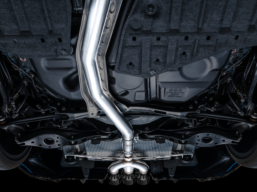 Product of AWE Tuning 3020-53287 Track Edition Cat-Back System Dual Exhaust System Kit 