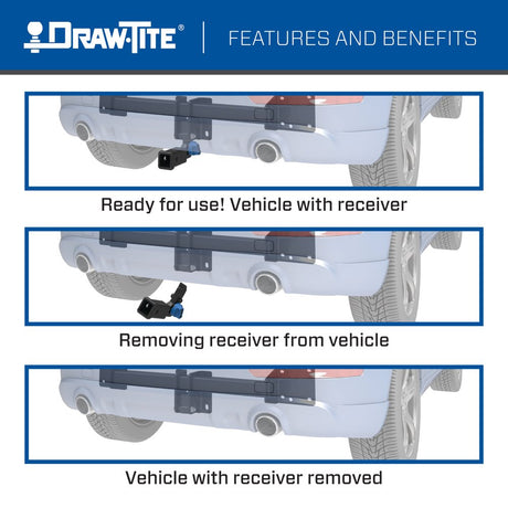 Product of Draw-Tite 76926 Class III Trailer Hitch Rear w/ 2 Inch Receiver 