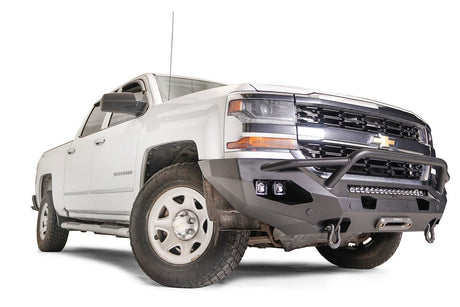 Product of Fab Fours CS16-X4852-1 Matrix Series Steel Matte Powder Coated Bumper 