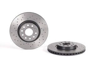 Product of Brembo 0997721XC02 Xtra Vented Cross Drilled 1 Piece Brake Rotor 