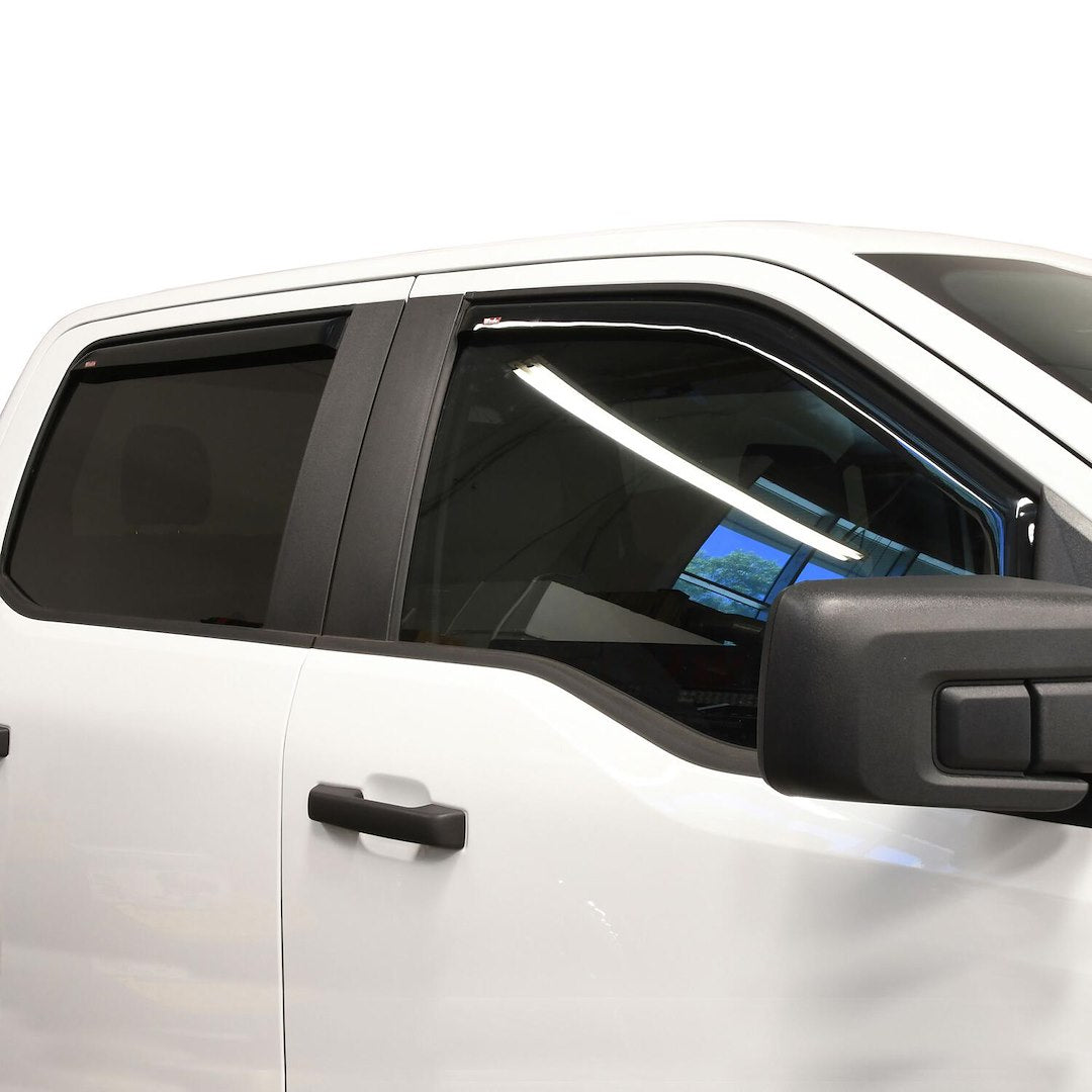 Product of Westin Automotive 72-37407 Wade Wind Deflectors - In-Channel Inside Channel Rainguard 