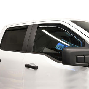 Product of Westin Automotive 72-37407 Wade Wind Deflectors - In-Channel Inside Channel Rainguard 