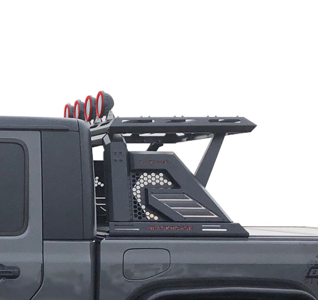 Product of Black Horse Offroad AR2-07BA3-PLFR  Truck Bed Bar 