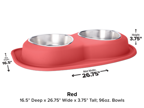 Weathertech (Usa) Dl9603rd Pet Dish||petcomfort_Dl9601_Red.Png||85||w24dl9603rd||1505758