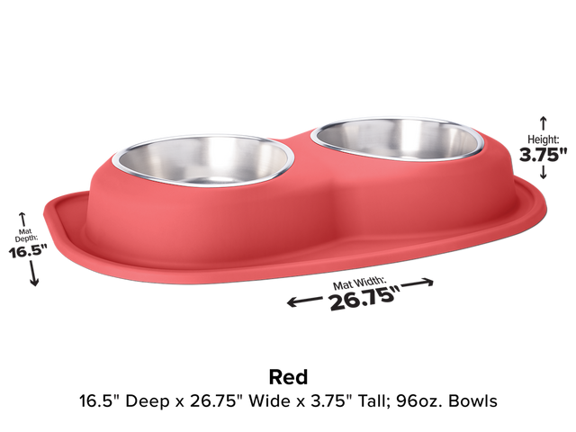 Weathertech (Usa) Dl9603rd Pet Dish||petcomfort_Dl9601_Red.Png||85||w24dl9603rd||1505758