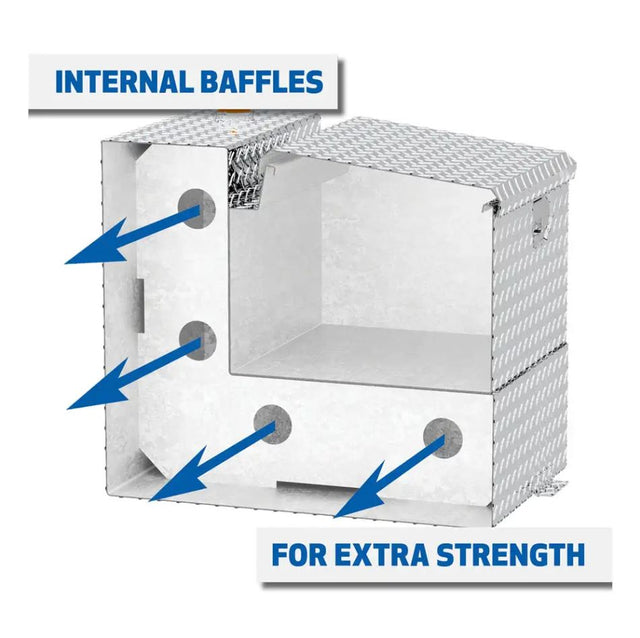 Product of UWS TT-85-COMBO Diesel Liquid Transfer Tank 85 Gallon Rectangular 