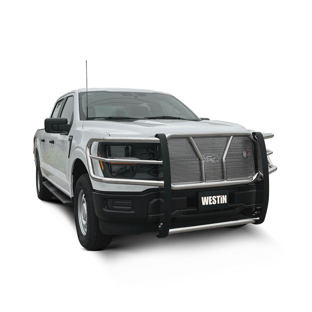Product of Westin Automotive 57-4060 Grille Guard 1-Piece Polished 