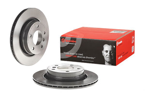 Product of Brembo 09770211C02 Vented 1 Piece Brake Rotor 