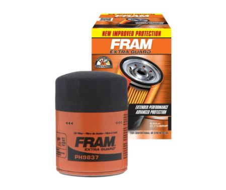Product of Fram Filter PH9837 EXTRA GUARD ® Spin-On Oil Filter 