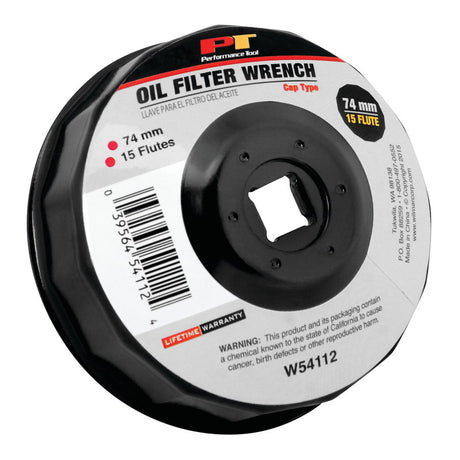Performance Tool W54112 Oil Filter Wrench||w54112_1.Jpg||86||ptlw54112||1598363