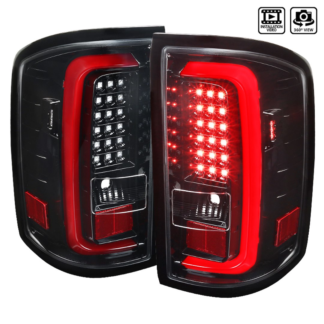 Product of Spec-D Tuning LT-SIE14BKLED-TM Tail Light Assembly 