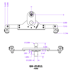 Gen-Y Hitch Gh-21011 Gooseneck Trailer Hitch Ball||gh-21011_4.Png||89||gyhgh21011||1737423