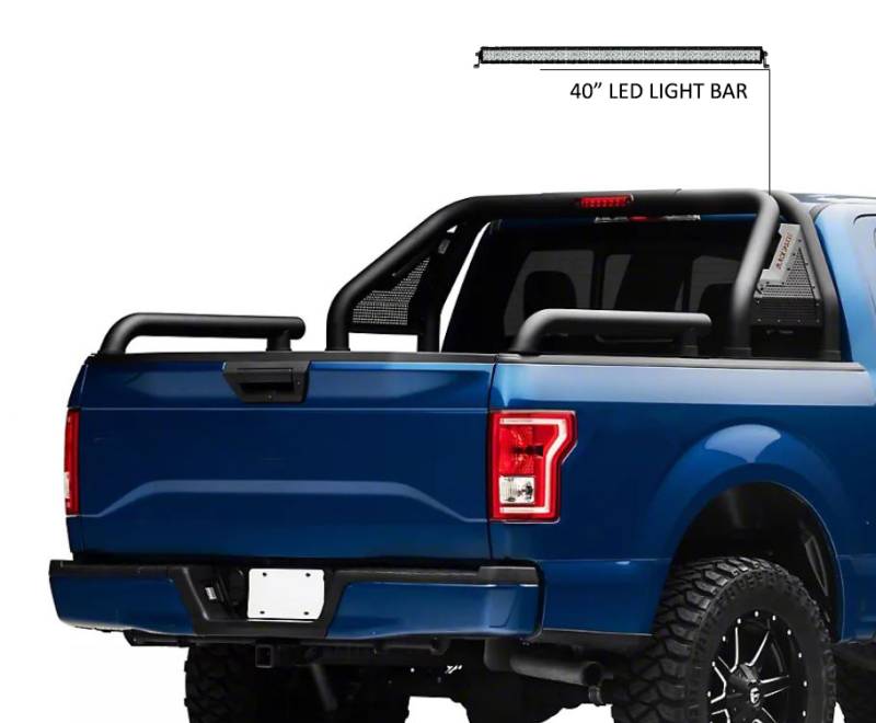 Black Horse Offroad Glrb-01b-Kit Truck Bed Bar||glrb-01b-Kit_3.Jpeg||87||blkglrb01bkit||2238508
