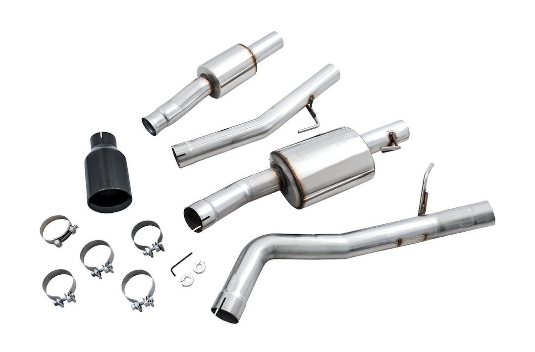 Product of AWE Tuning 3015-23103 Tread Edition Cat-Back System Single Exhaust System Kit 