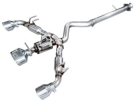 Product of AWE Tuning 3020-52472 Track Edition Cat-Back System Exhaust System Kit 