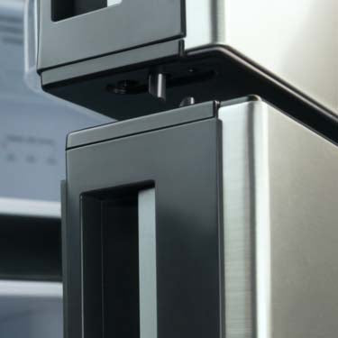 Product of Dometic 10 Cubic Feet Dual Compartment 2 Door Refrigerator With Freezer , Black 