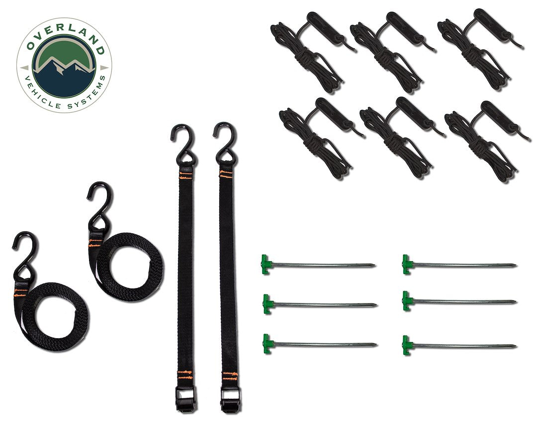 Product of Overland Vehicle Systems 18069909 SUV/Pickup Overlanding Manual Awning, Black Solid