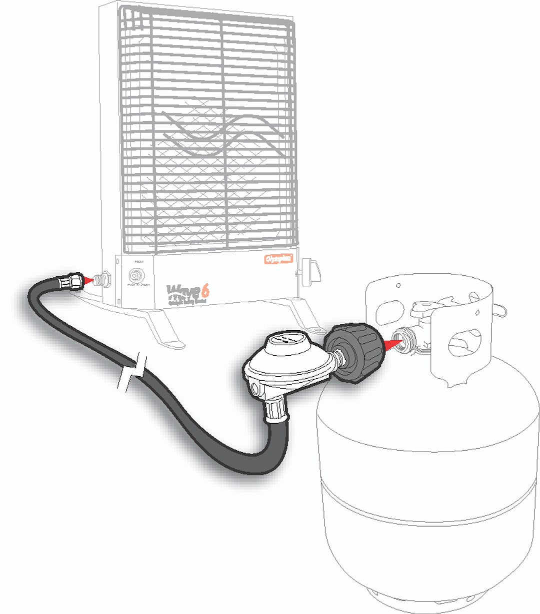 Product of Camco 57721 Propane Regulator