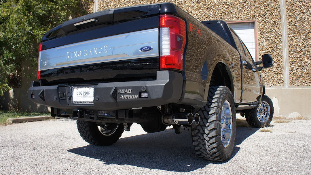 Product of Road Armor 617RRB Stealth Steel Satin Powder Coated Bumper 