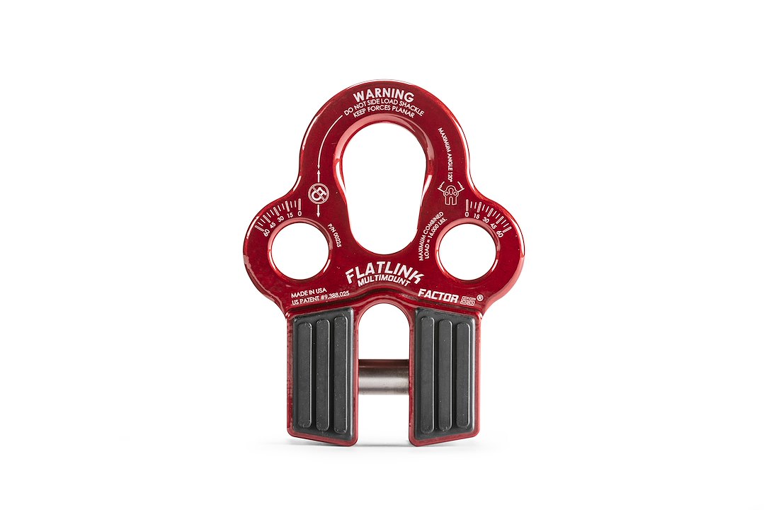 Factor 55 00225-01 Winch Cable Shackle Mount||00225-01_Flatlink_Mulltimount_View1.Jpg||85||fac0022501||1075150