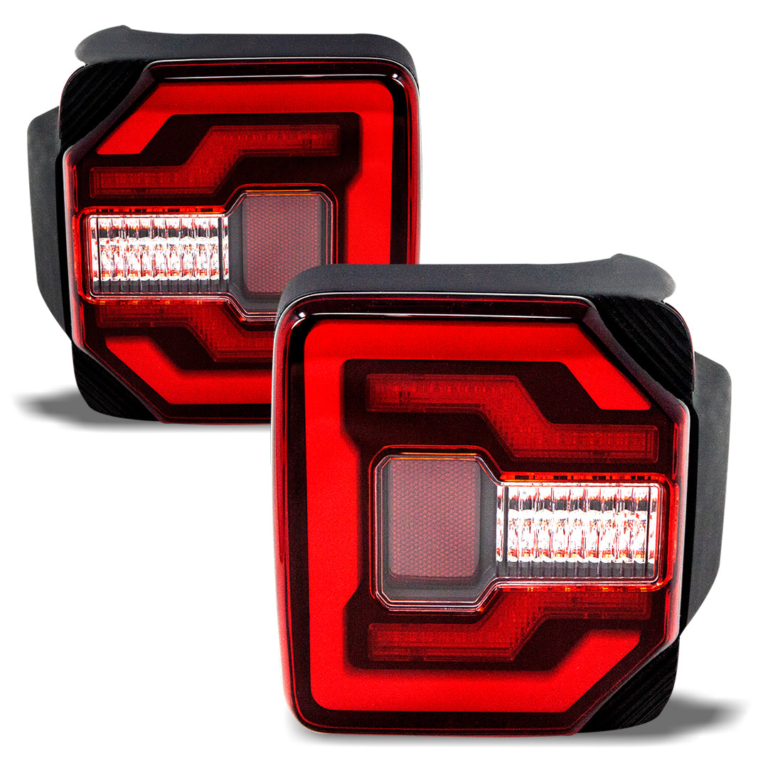 Product of Winjet Renegade CTRNG0650-BR-SQ Tail Light Assembly 