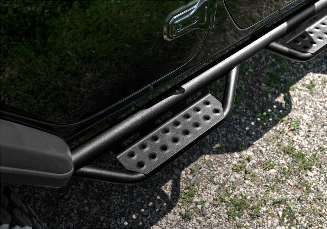 Product of N-Fab 321415622 RS Series Nerf Bar With Drop Down Steps 