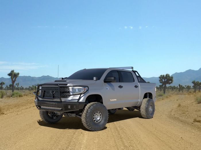 Product of Ranch Hand MFT14HBM1 Midnight Series Steel Matte Powder Coated Bumper 