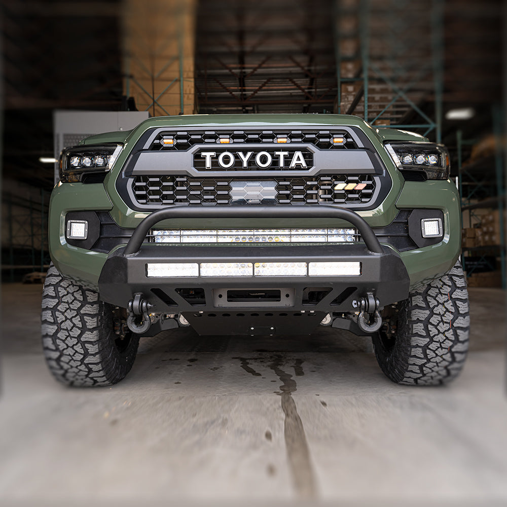 Product of Cali Raised LED CR3384 Steel Powder Coated Bumper 