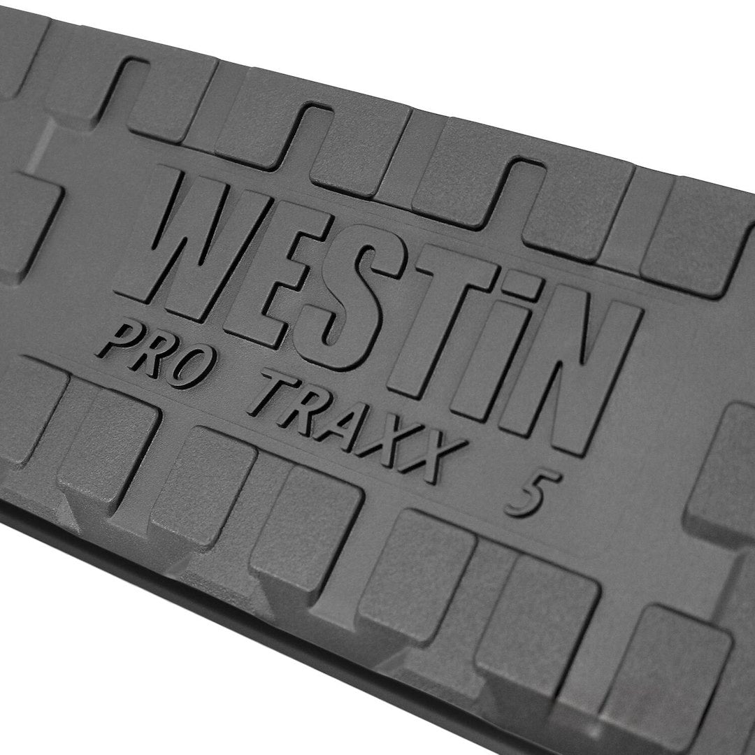 Product of Westin Automotive 21-534685 Black Powder Coated Oval Nerf Bar - Truck Wheel To Wheel 