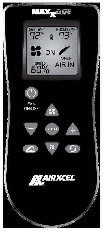 Product of Maxxair Ventilation Solutions 00a01150k Roof Vent Remote Control