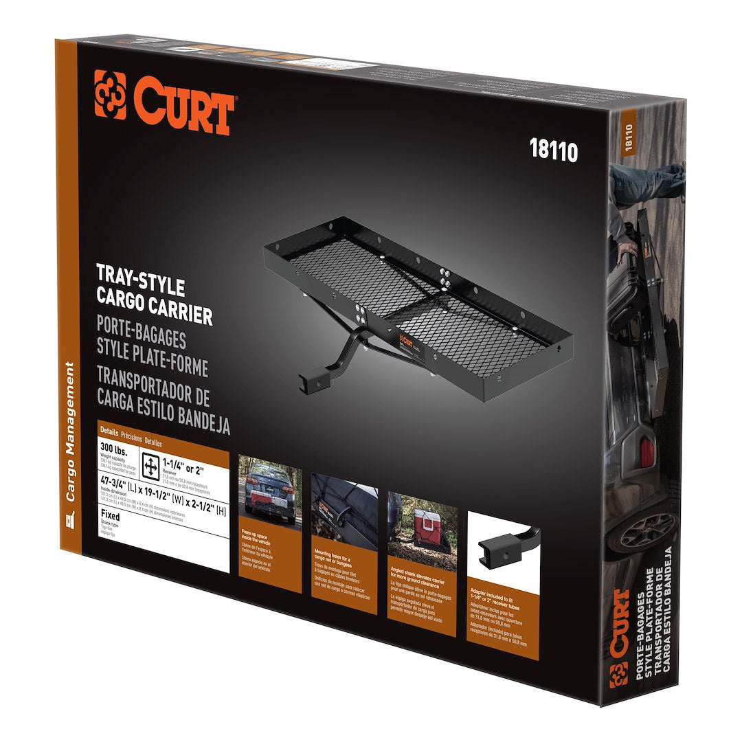 Curt 18110 Trailer Hitch Cargo Carrier||18110_3008x1990_Xa.Jpg||92||c9318110||892315