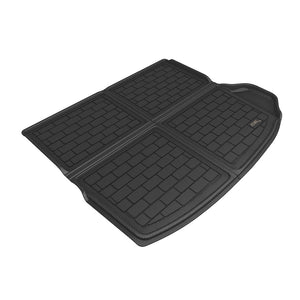 Product of 3D Mats M1JP0261309 Black Thermoplastic Rubber Of Carbon Fiber Texture To Back Of 2nd Seat Cargo Area Liner 