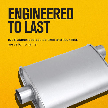 Product of Dynomax 17713 Thrush Turbo Steel Exhaust Muffler 